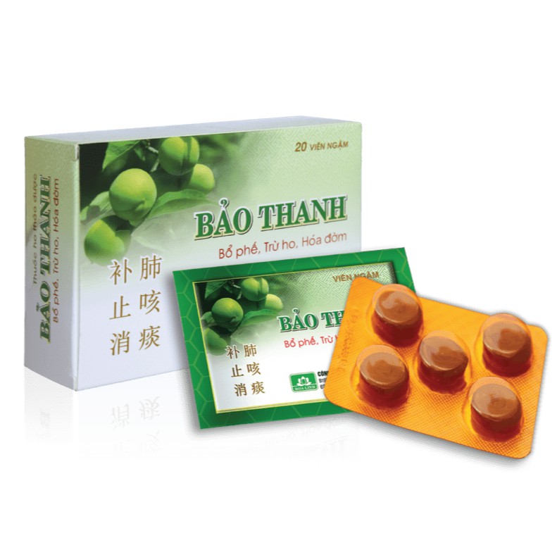 Viên ngậm Bảo Thanh hộp 20 viên