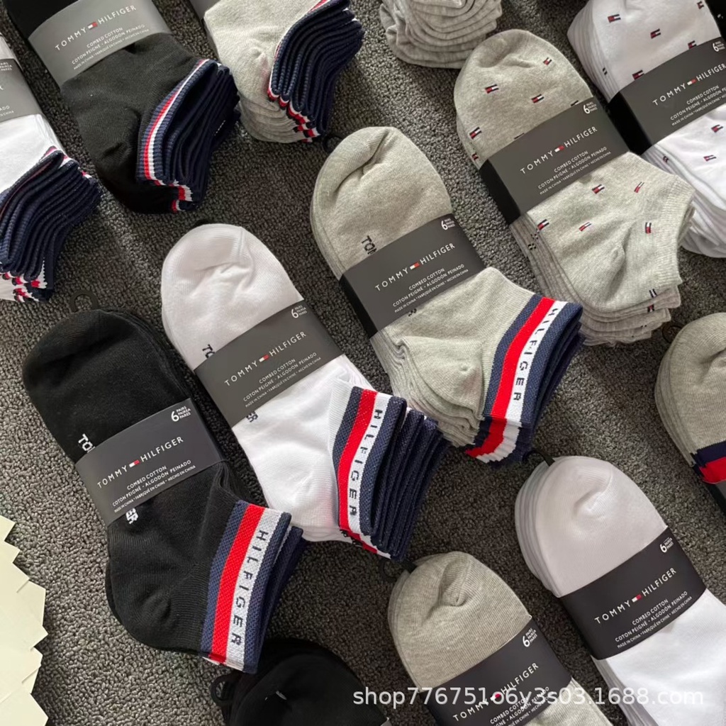 Combo 3 đôi Tất Vớ Cotton cổ ngắn họa tiết hiện đại, năng động, phong cách Châu Âu, hàng taobao có sẵn