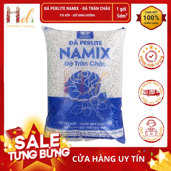 Đá Perlite Đá Namix Đá trân châu - Cực Phẩm Cho Sen Đá, Xương Rồng