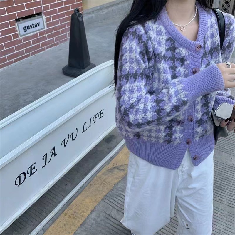 NZN Áo Khoác cardigan Dệt Kim Phong Cách Hàn Quốc Mới Cho Nữ
