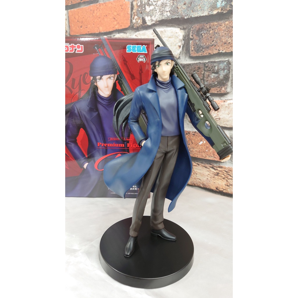 Mô hình chính hãng Detective Conan - SHUICHI AKAI phiên bản cầm súng - hãng SEGA