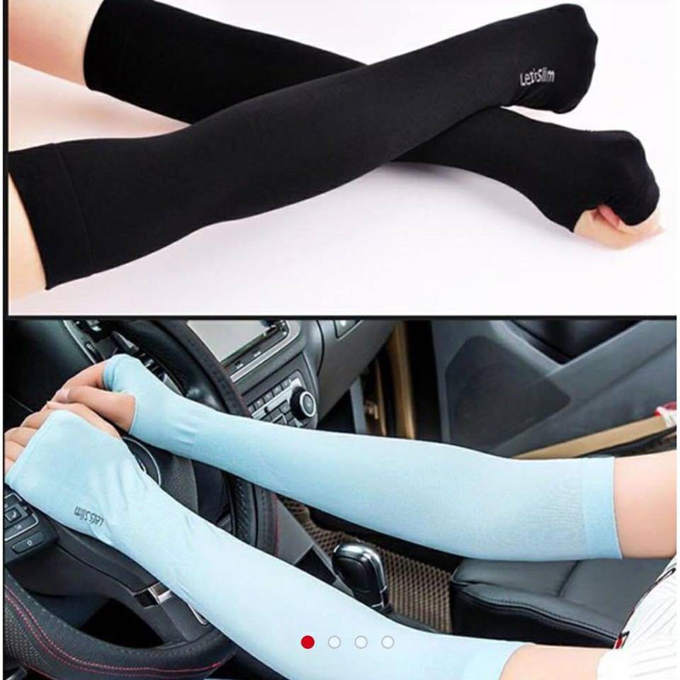 Combo 2 đôi Ống tay chống nắng,xe máy,đi phượt Hàn Quốc