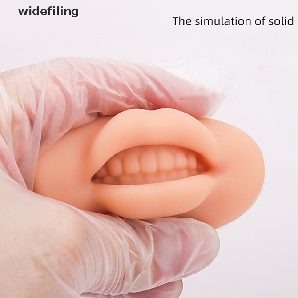 [Hàng mới về] Mô hình đôi môi 5d bằng silicone dùng thực hành xăm