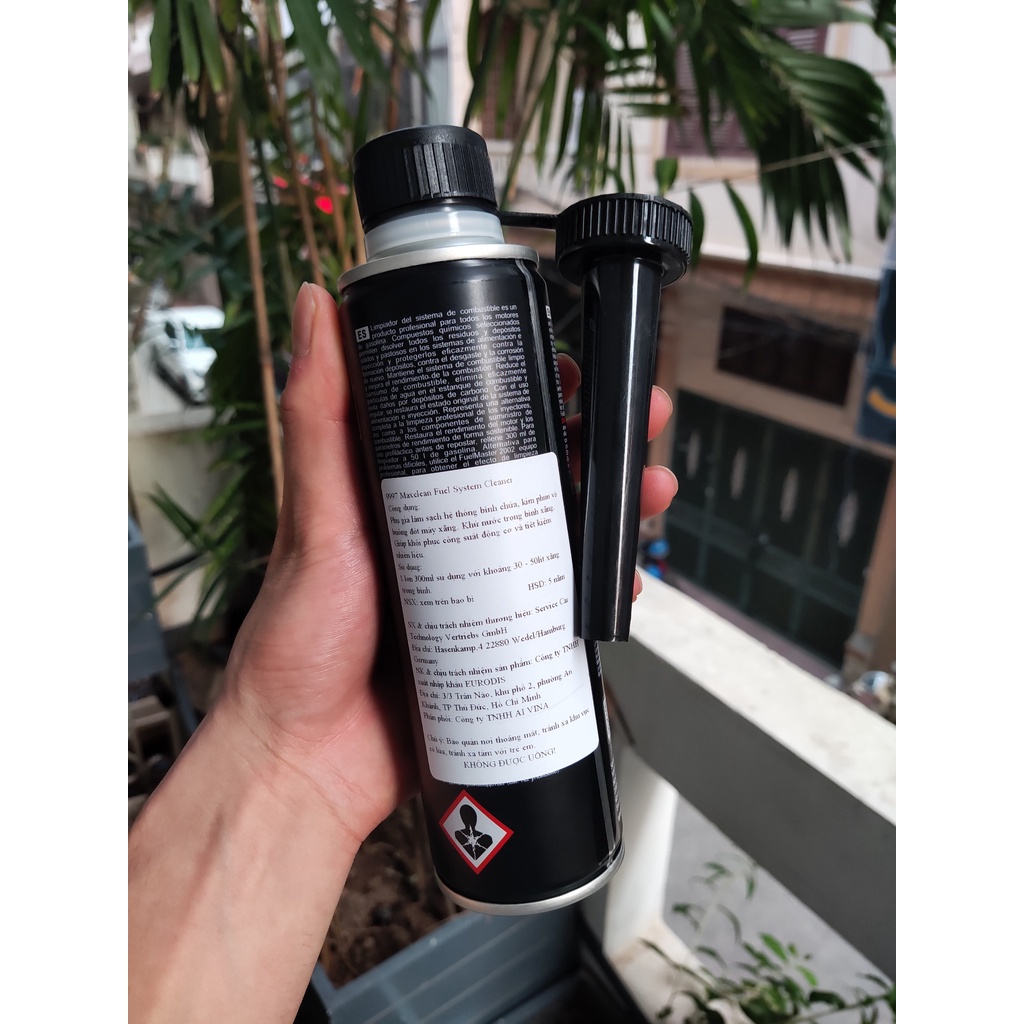 Dung dịch vệ sinh kim phun, bình xăng, buồng đốt xe Senfineco, tẩy sạch vết bẩn, tiết kiệm nhiên liệu