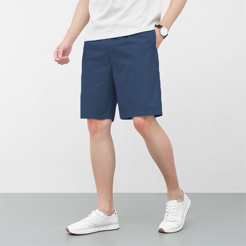 Quần short nam kaki UNIFUN Quần đùi nam mã TT11 thể thao dáng lửng tập gym co giãn có chun mùa hè