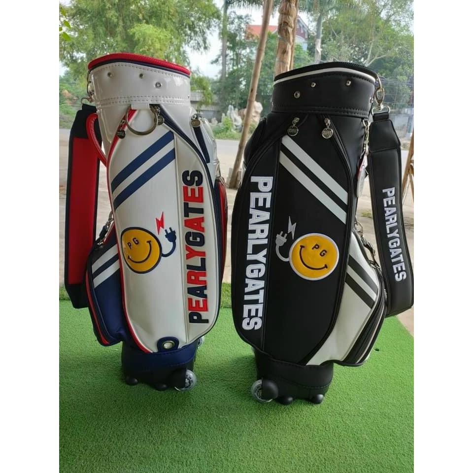 Túi Đựng Gậy Golf Nữ PearlyGates Có Bánh Xe