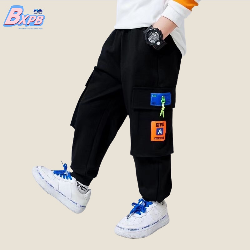 Quần thể thao BXPB ống rộng thoải mái thời trang cho bé 4-15 tuổi