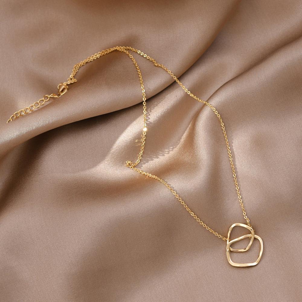 vòng cổ Nữ Mặt Tròn Thời Trang