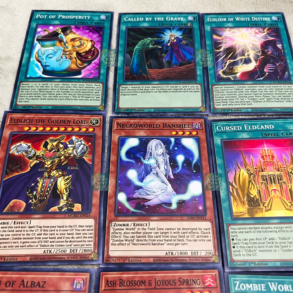 Bộ bài Yugioh - Eldlich - Structure Deck