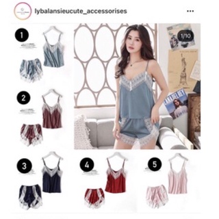 Set bộ ngủ ren 2 dây hw05+2,2 phí shopee