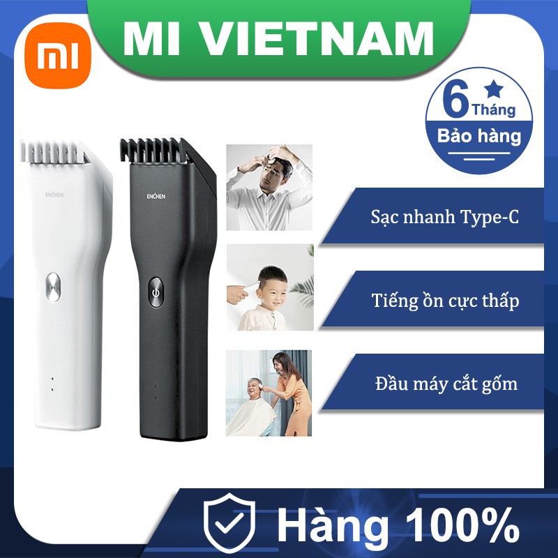 Tông đơ hớt tóc Xiaomi ENCHEN Máy cạo râu Tông đơ hớt tóc bằng điện 2 tốc độ cho nam giới | trẻ em