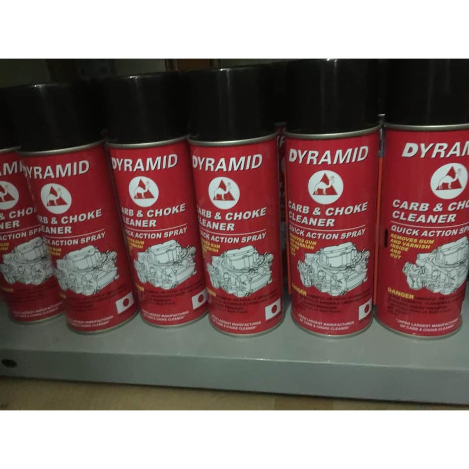 Xịt vệ sinh họng ga , bình xăng con Dyramid