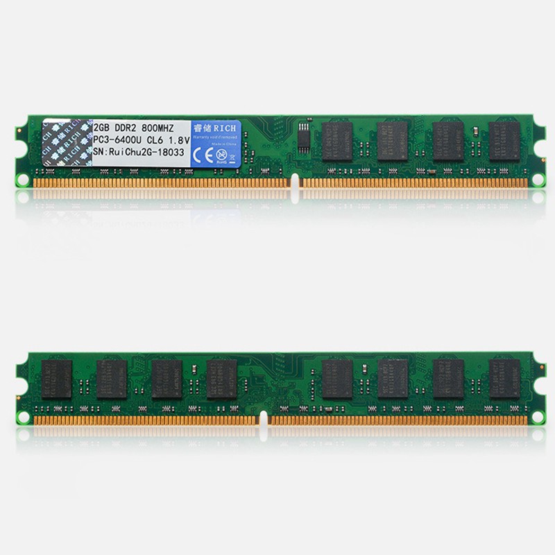 Bộ Nhớ Ram Ruichu Ddr2 2g 800mhz 1.8v 240pin Cho Máy Tính | BigBuy360 - bigbuy360.vn