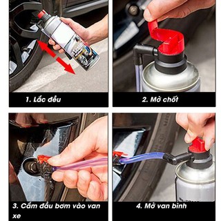 XẢ HÀNG Bình vá lốp khẩn cấp KOBY