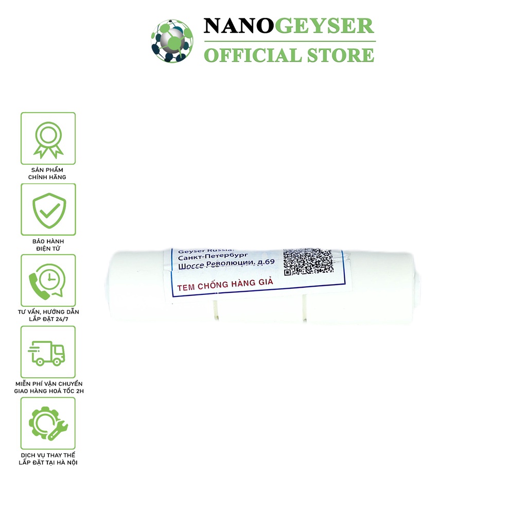 Van nước thải máy lọc nước Nano Geyser, Van Flow 300cc nối nhanh