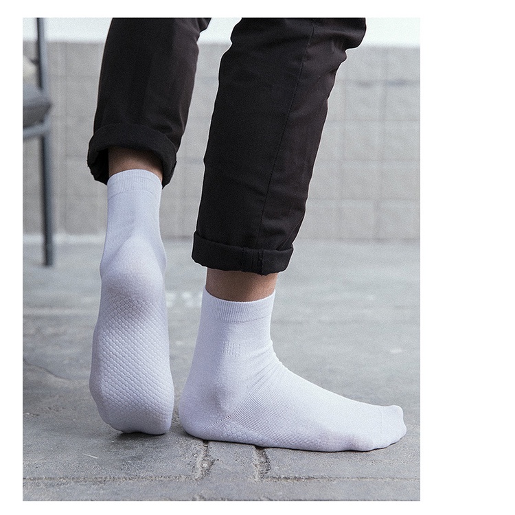 Tất cao cổ cotton cao cấp hàn quốc tất vớ nam nữ cổ dày