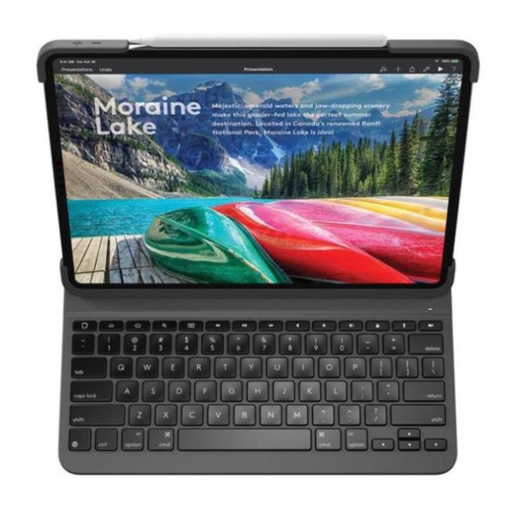 Bao da bàn phím Logitech Slim Folio Pro iPad Pro 11inch I 12.9 inch Đèn sáng - Bluetooth - Bảo hành chính hãng