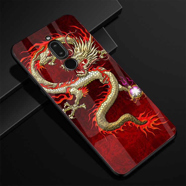 Ốp Lưng XIAOMI REDMI 8, 8A mặt kính cường lực cao cấp thiết kế Độc Quyền
