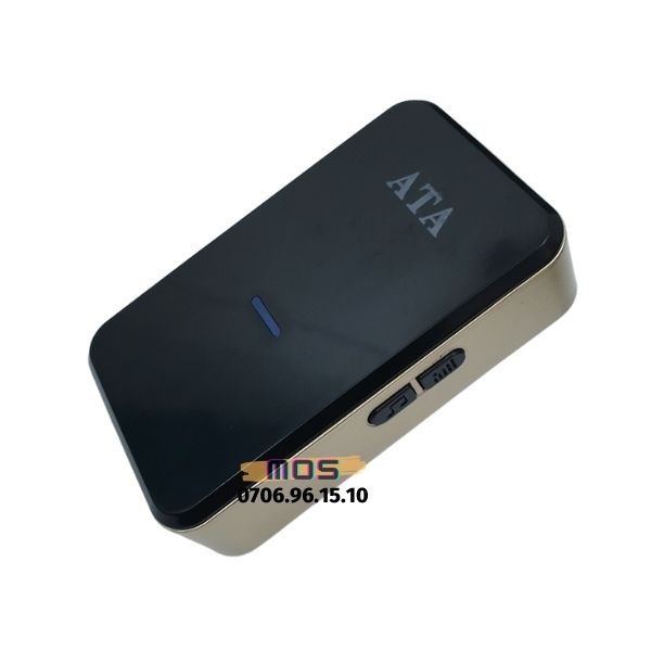Chuông cửa không dây ⚡⚡ 1 đổi 1⚡⚡  cao Cấp ATA-919 m, 32 kiểu chuông dùng pin màu đen Mos shop