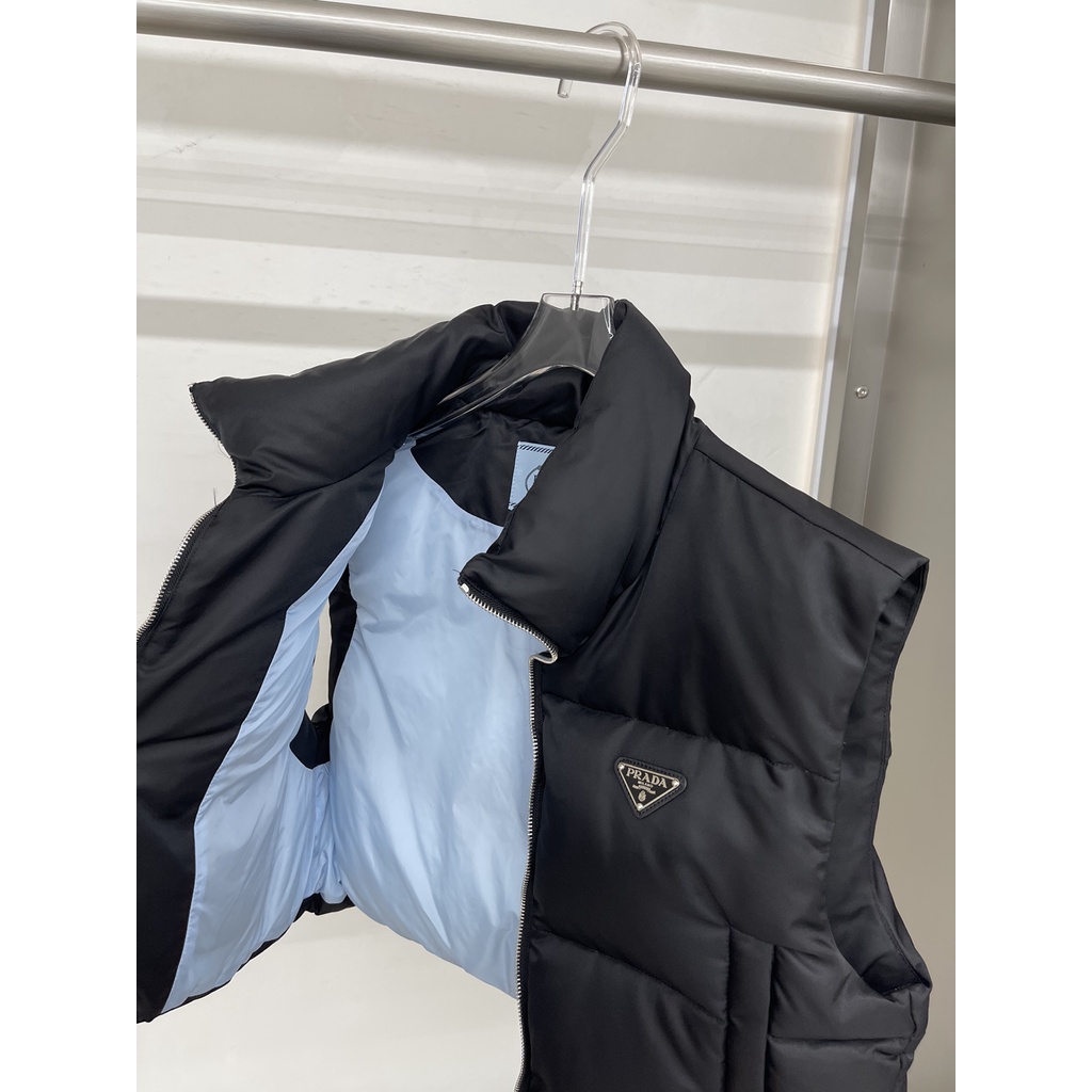 Áo phao tank thời trang cao cấp Prada cho nữ phong cách trẻ trung