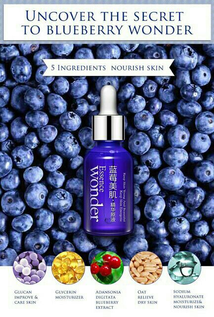 Serum Việt Quất Dưỡng Trắng Da Bioaqua