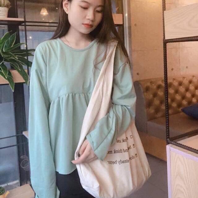 Áo babydoll⚡️FREESHIP EXTRA⚡️kéo sang xem ảnh thật