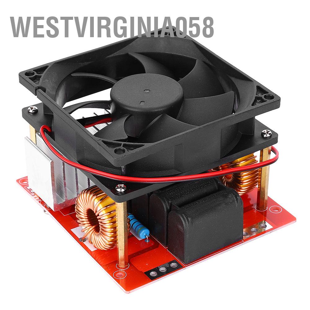 Có thể bán buôn Mô-đun bảng sưởi cảm ứng điện áp thấp DC24V-36V 500W ZVS với quạt &amp; cuộn dây Westvirginia058 Hàng giao ngay