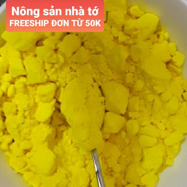 TINH BỘT NGHỆ NGUYÊN CHẤT ĐAKLAK NHÀ LÀM 100g