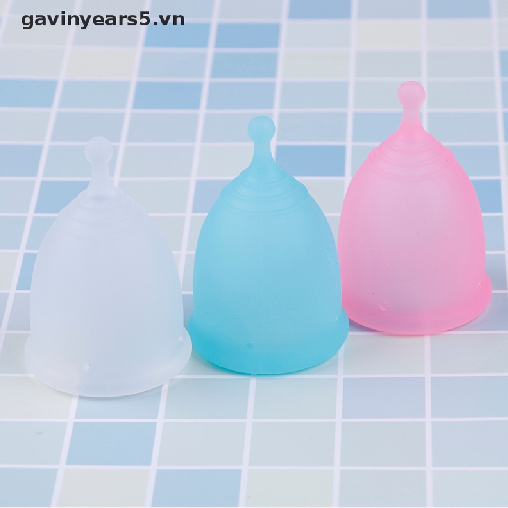 [Hàng mới về] Cốc nguyệt san bằng silicon mềm cấp y tế an toàn có thể tái sử dụng cho nữ