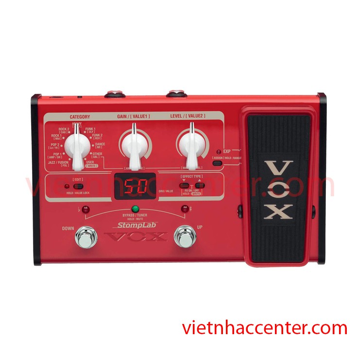 Multi Effect Guitar Bass VOX Stomplab 2B SL2B