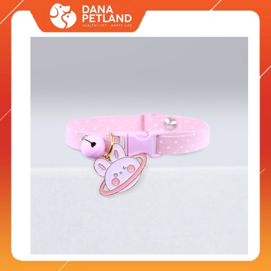 Vòng cổ cho chó mèo có chuông lục lạc hình cute