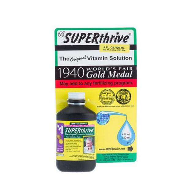 Phân bón Superthrive Kích thích tăng trưởng hoa kiểng 120ml