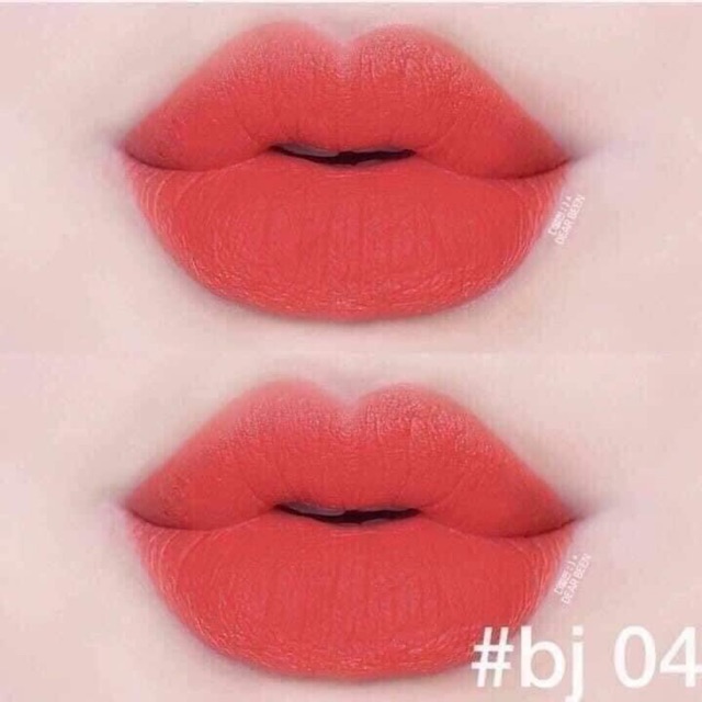 Son Bourjois Velvet màu 04 - cam đào - chính hãng Pháp | Thế Giới Skin Care