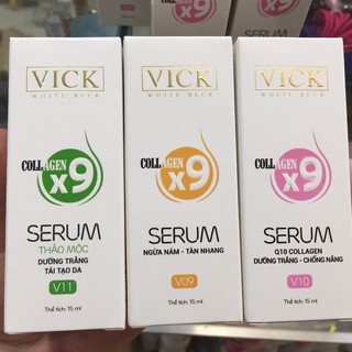 [CHỌN LOẠI] Serum dưỡng da collagen X9 15ml