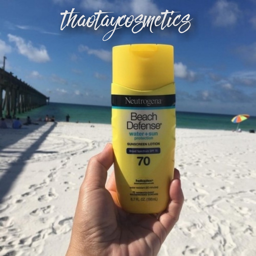 Kem chống nắng đi biển Neutrogena Beach Defense Water + Sun Sunscreen