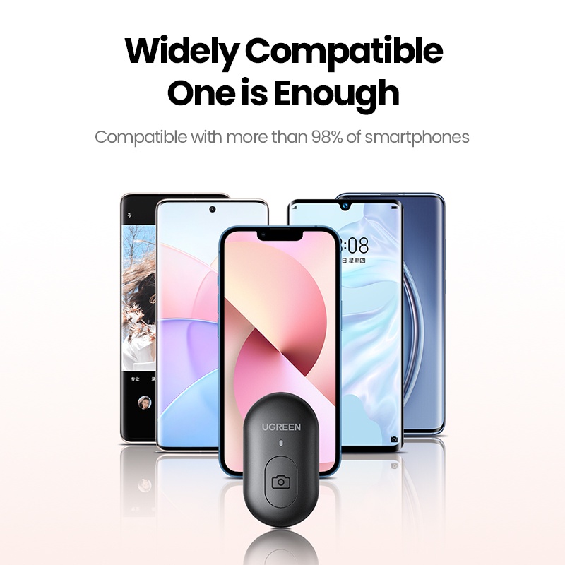 Điều Khiển Từ Xa Bluetooth UGREEN Chụp Ảnh Selfie Cho Điện Thoại