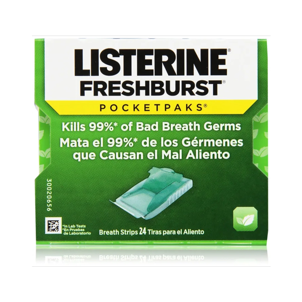 Phim Ngậm Freshburst Listerine 24 Thẻ Mỹ - USMART