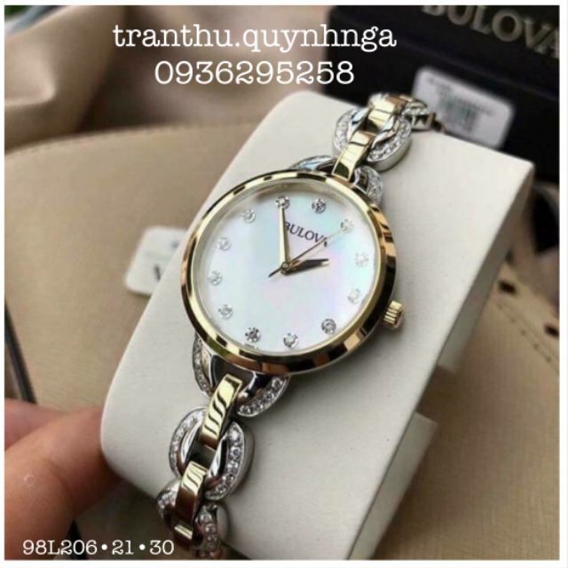 Đồng hồ nữ BULOVA 98L206 CHÍNH HÃNG