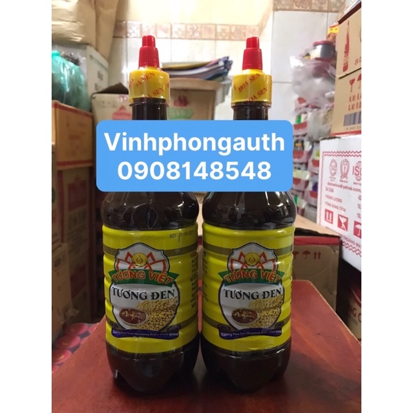 Tương đen Tương Việt hoa sen 700gr