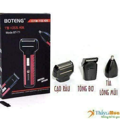 Máy cạo dâu poting 3 trong 1. Cắt tóc-cạo râu-tỉa lông mũi