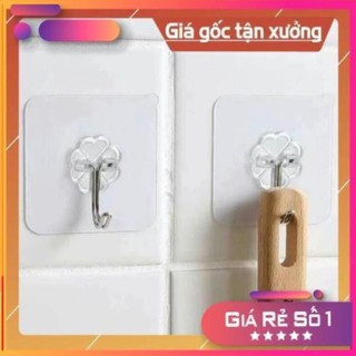Móc treo dán tường chịu lực siêu chắc, miếng dán tường 1k