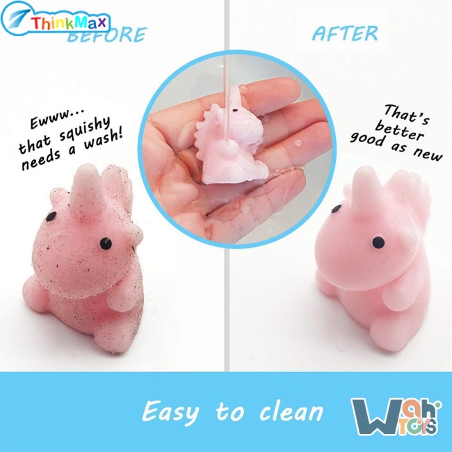Thinkmax Set 5/ 10/ 20 đồ chơi bóp nén mochi THINKMAX hình thú mini đáng yêu giải tỏa căng thẳng