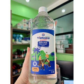 1 lít dầu dừa hữu cơ Vietcoco