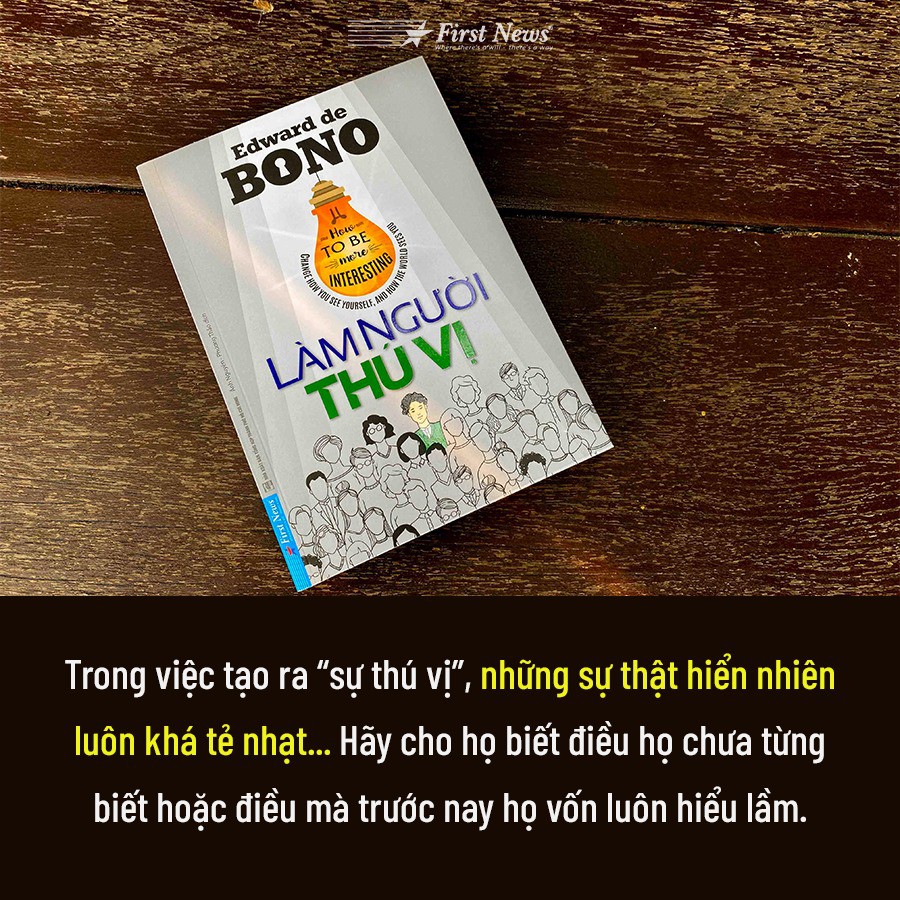 Sách Làm Người Thú Vị - First News  - FIN