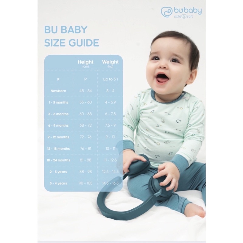 Bodychip ngắn tay cổ chồm Bu Baby - Bambus Techno
