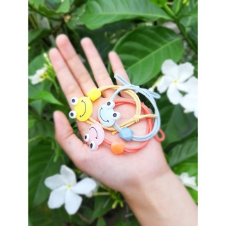 Dây buộc tóc con ếch siêu cute đáng yêu
