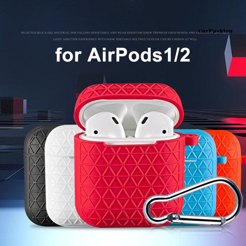 XXX Vỏ Bảo Vệ Hộp Sạc Tai Nghe Bluetooth Airpods 1 2 Bằng Silicon Tiện Dụng