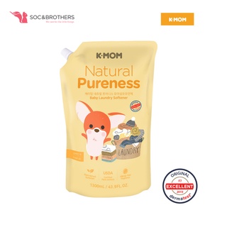 NƯỚC XẢ VẢI SƠ SINH HỮU CƠ KMOM HÀN QUỐC 1300ML