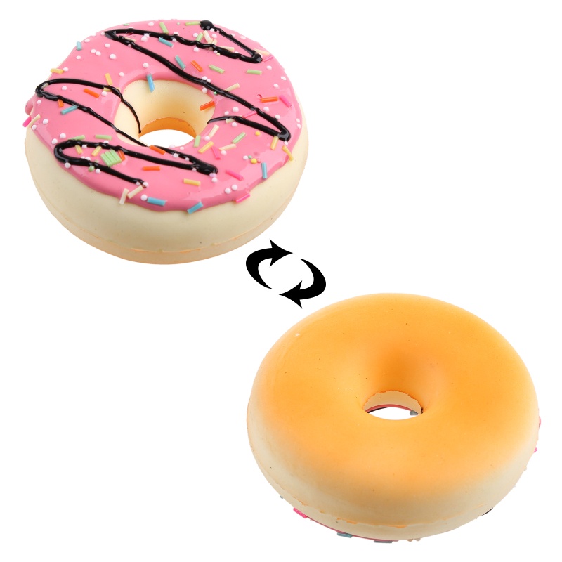 Mô Hình Bánh Donut Nhân Tạo Bằng PU Giúp Giảm Căng Thẳng