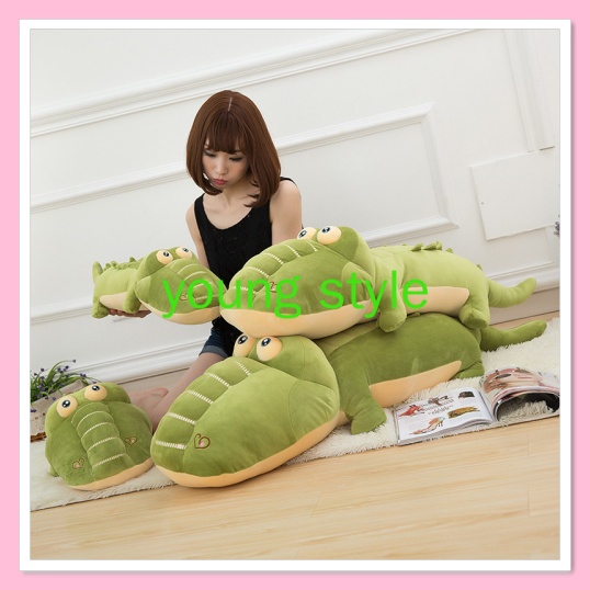 Cá sấu bông mặt ngáo, Gấu bông teddy bear hình cá sấu, gối ôm hình cá sấu siêu dễ thương Cá sấu dài